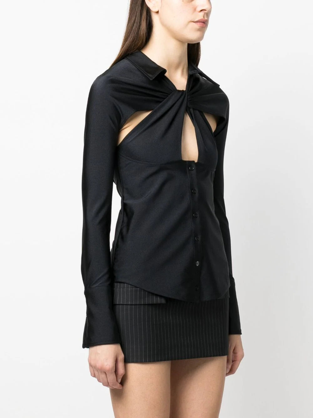 Coperni Cut-out Shirt