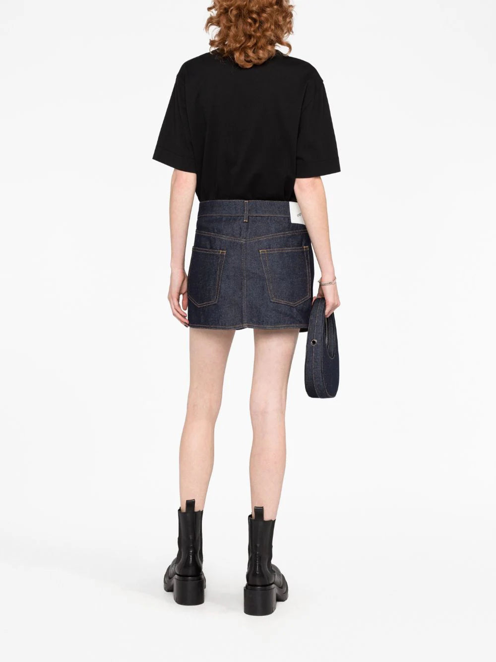 Coperni Denim Mini Skirt