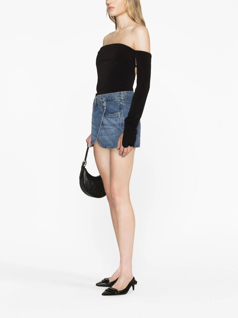 Coperni Denim Mini Skirt