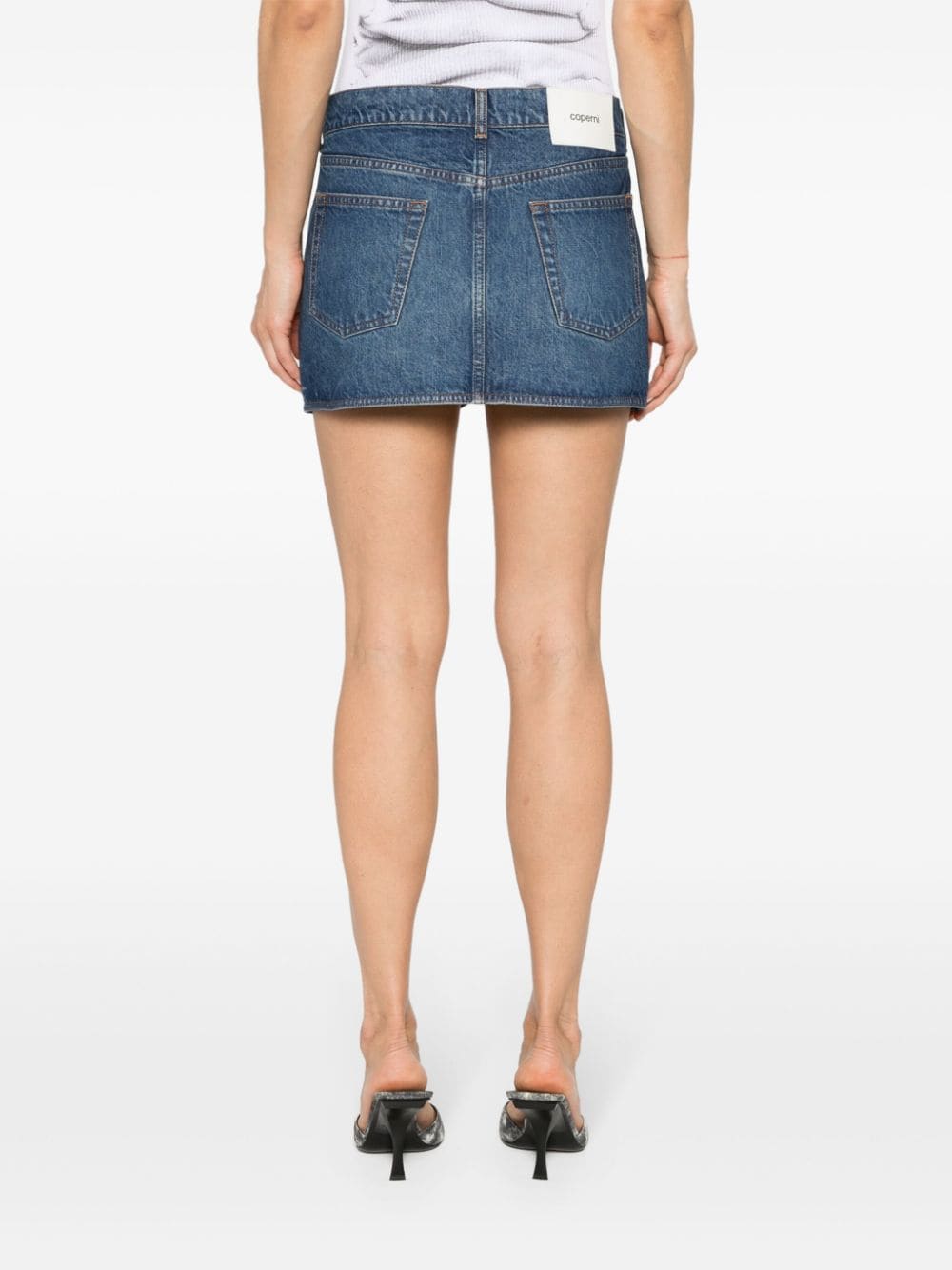 Coperni Denim Mini Skirt