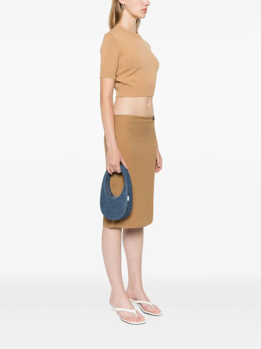 Coperni Denim Mini Swipe Bag