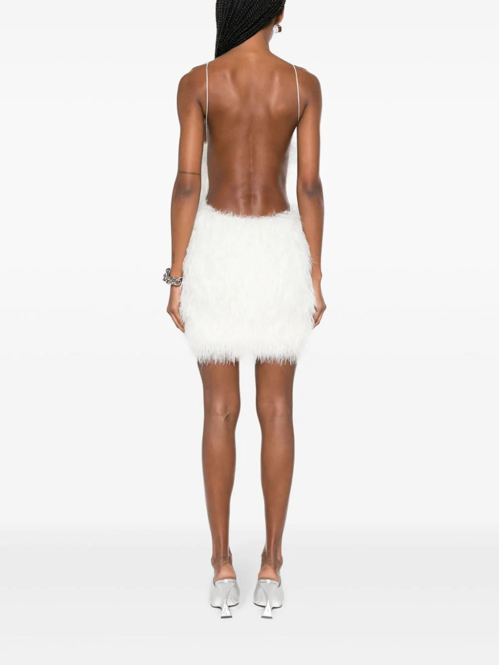 Coperni Fluffy Knit Dress