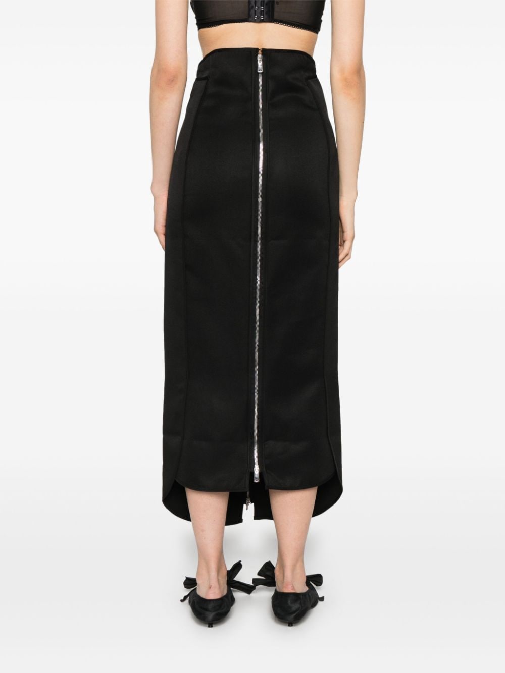 Coperni Long Zip Skirt