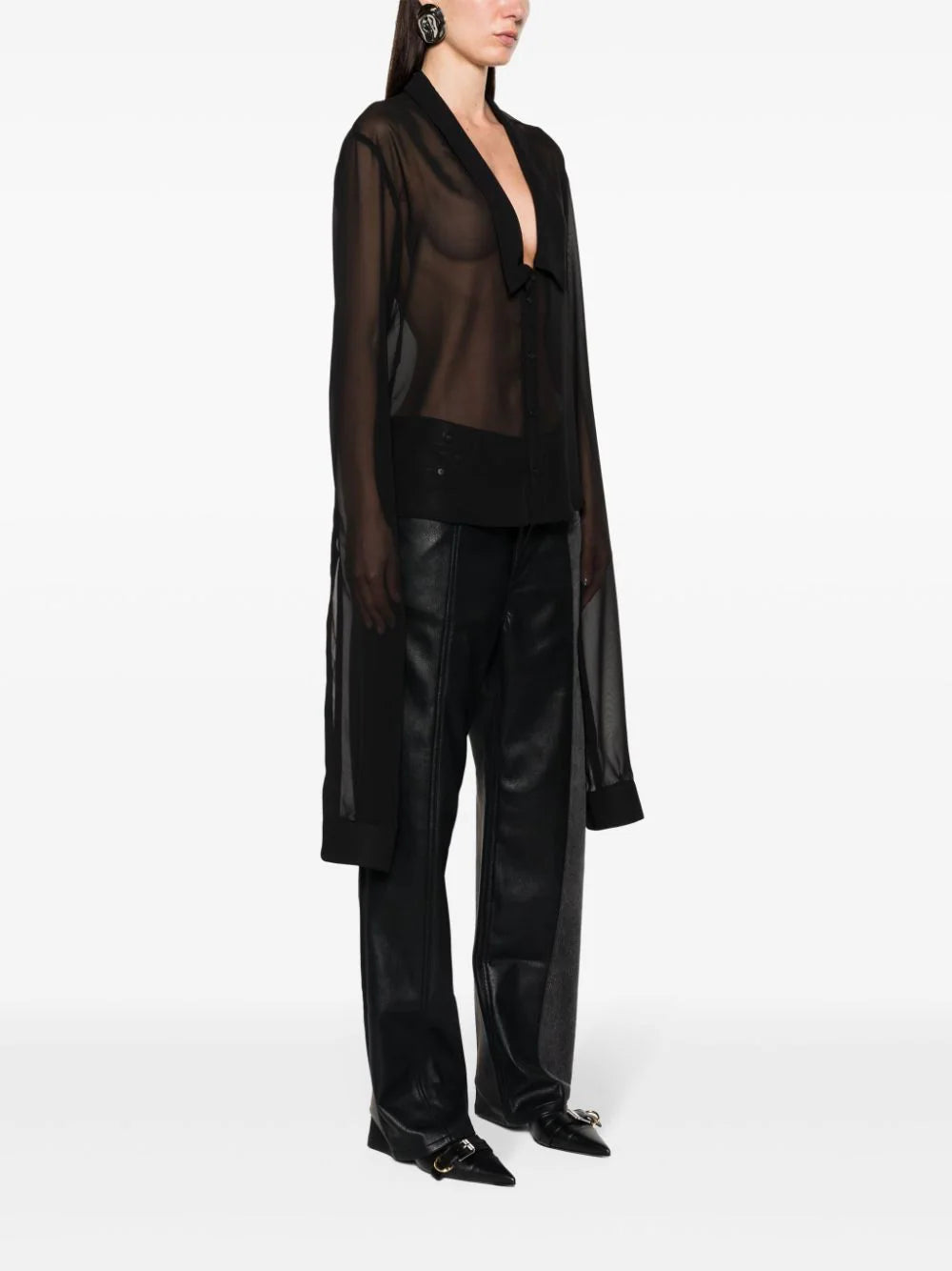 Coperni Open Collar Shirt