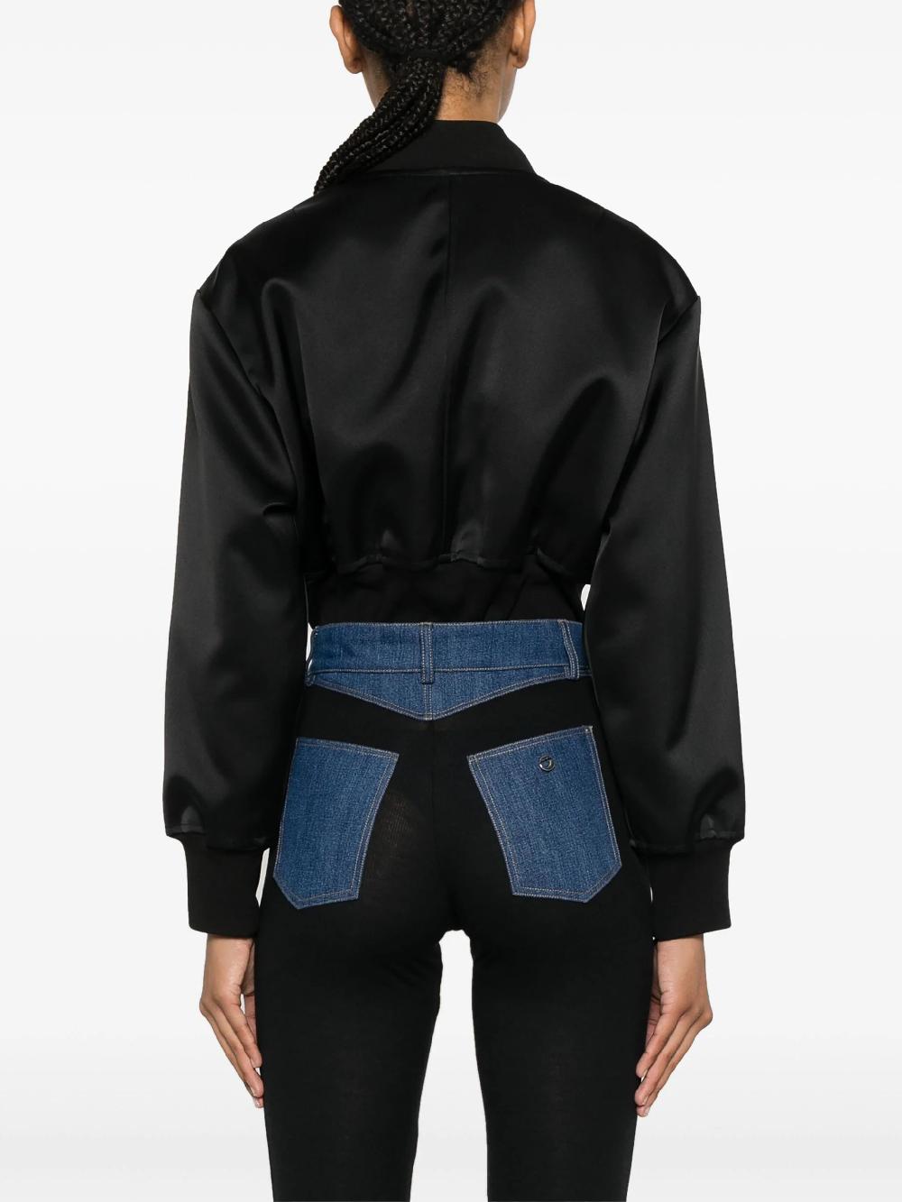 Coperni Second Skin Ribbed Denim Pants