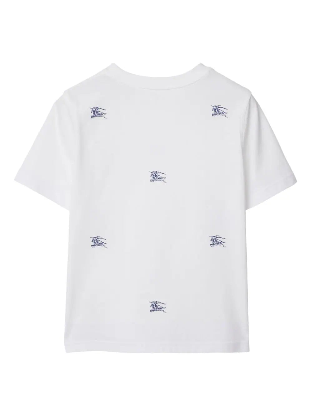 Burberry Kids Cotton T-shirt With All-over Equestrian Knight Design