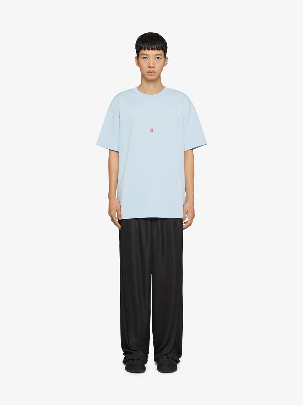 Givenchy Cotton T-shirt With Givenchy Flamingo Print