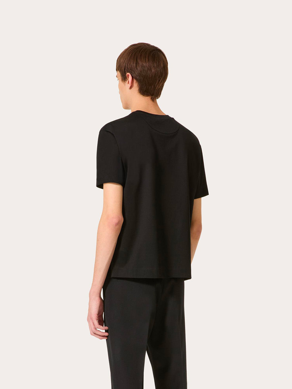 Valentino Garavani Cotton T-shirt With Valentino Print