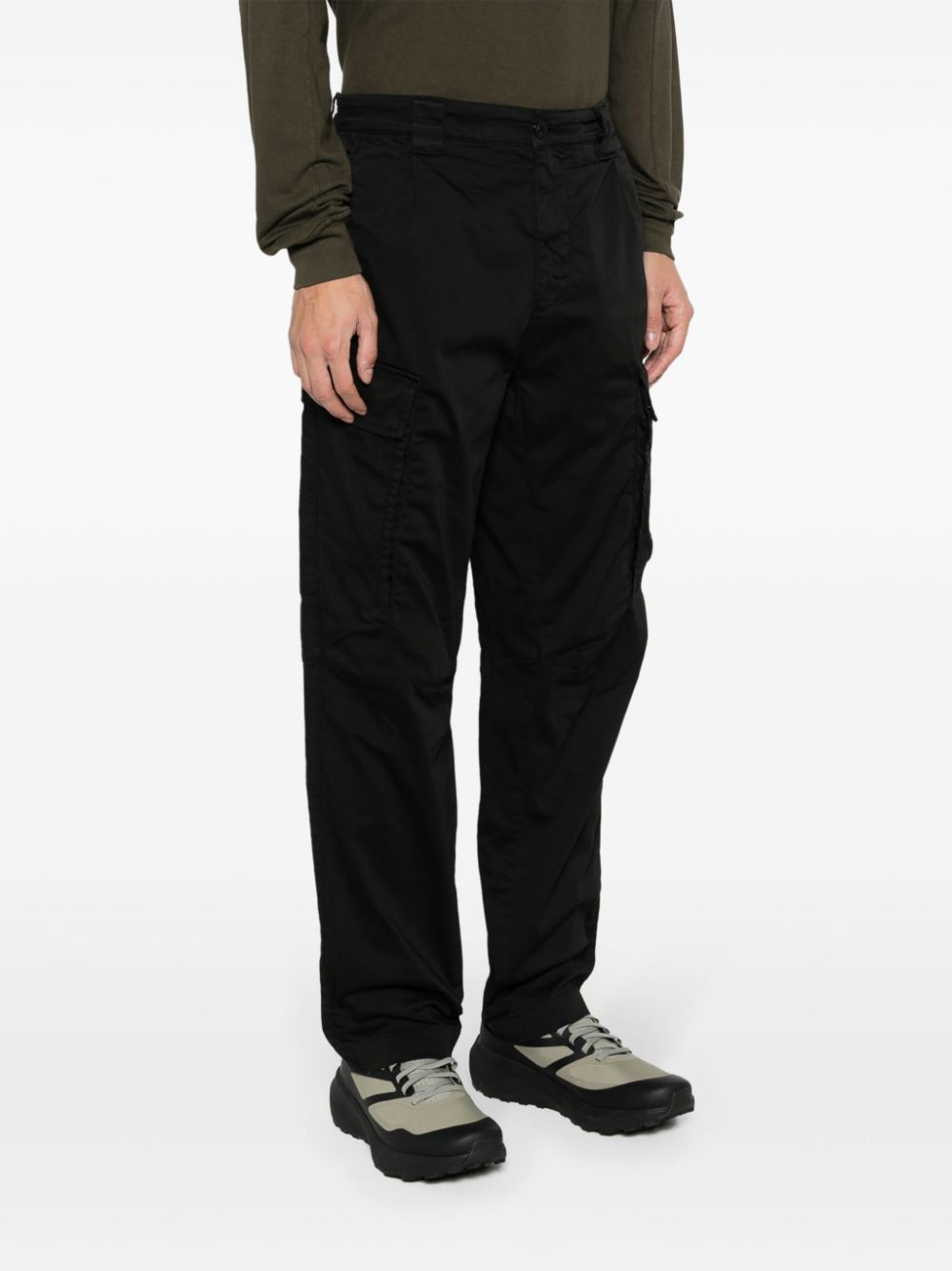 CP COMPANY Cargo Pants Satin Stretch