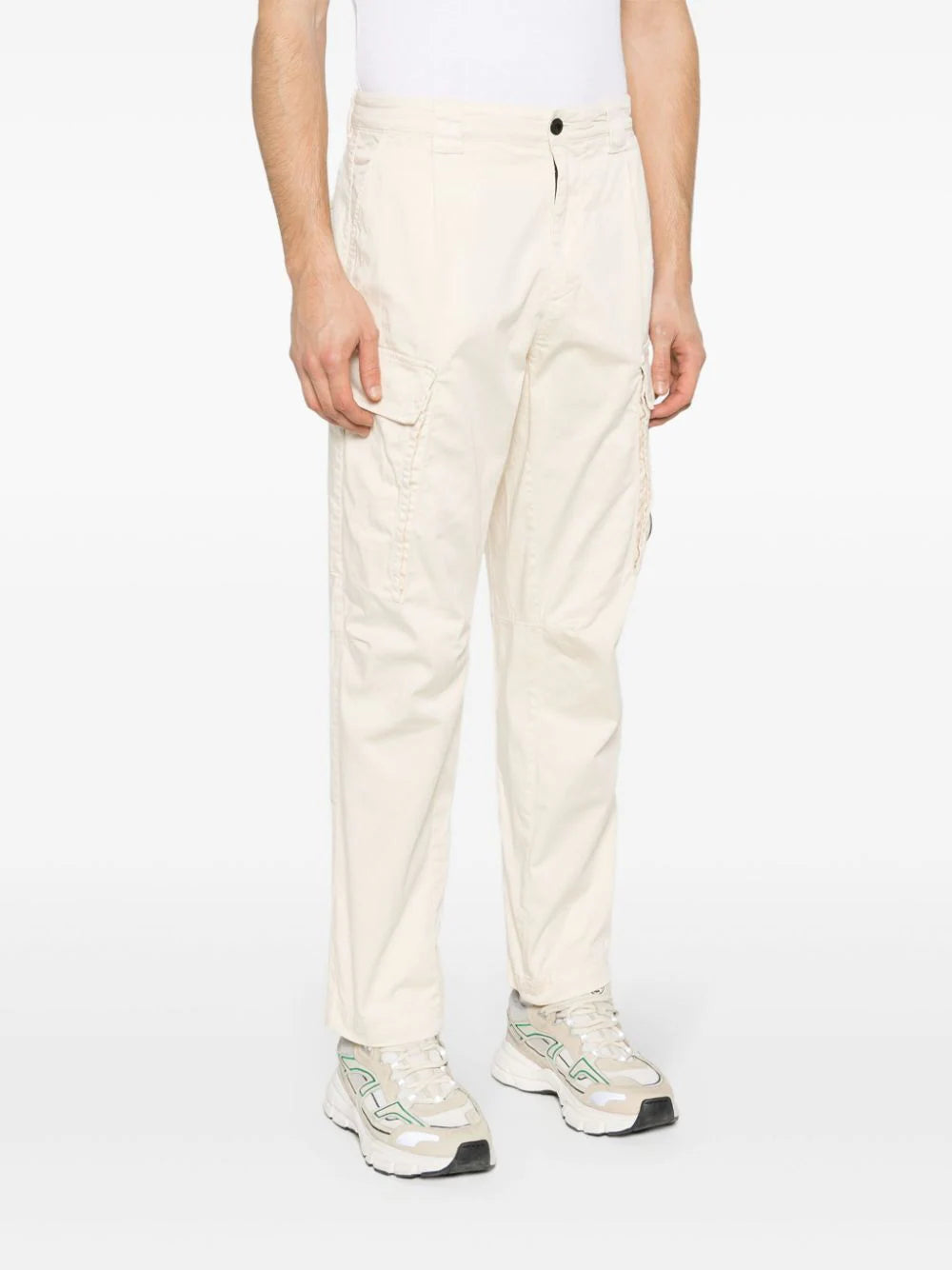 CP COMPANY Cargo Pants Satin Stretch