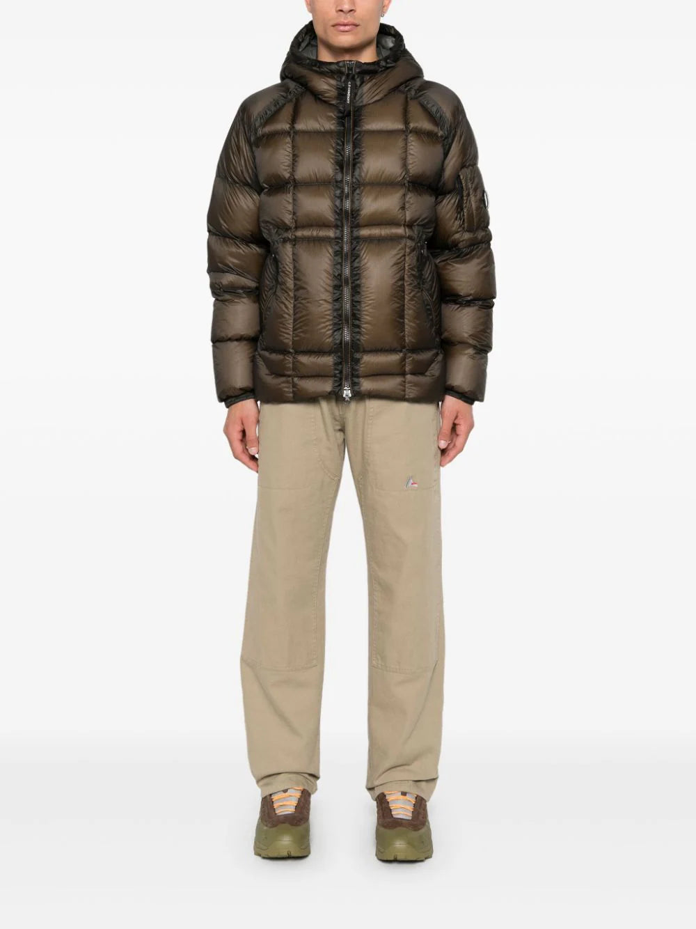 CP COMPANY D.d. Shell Hooded Medium Down Jacket