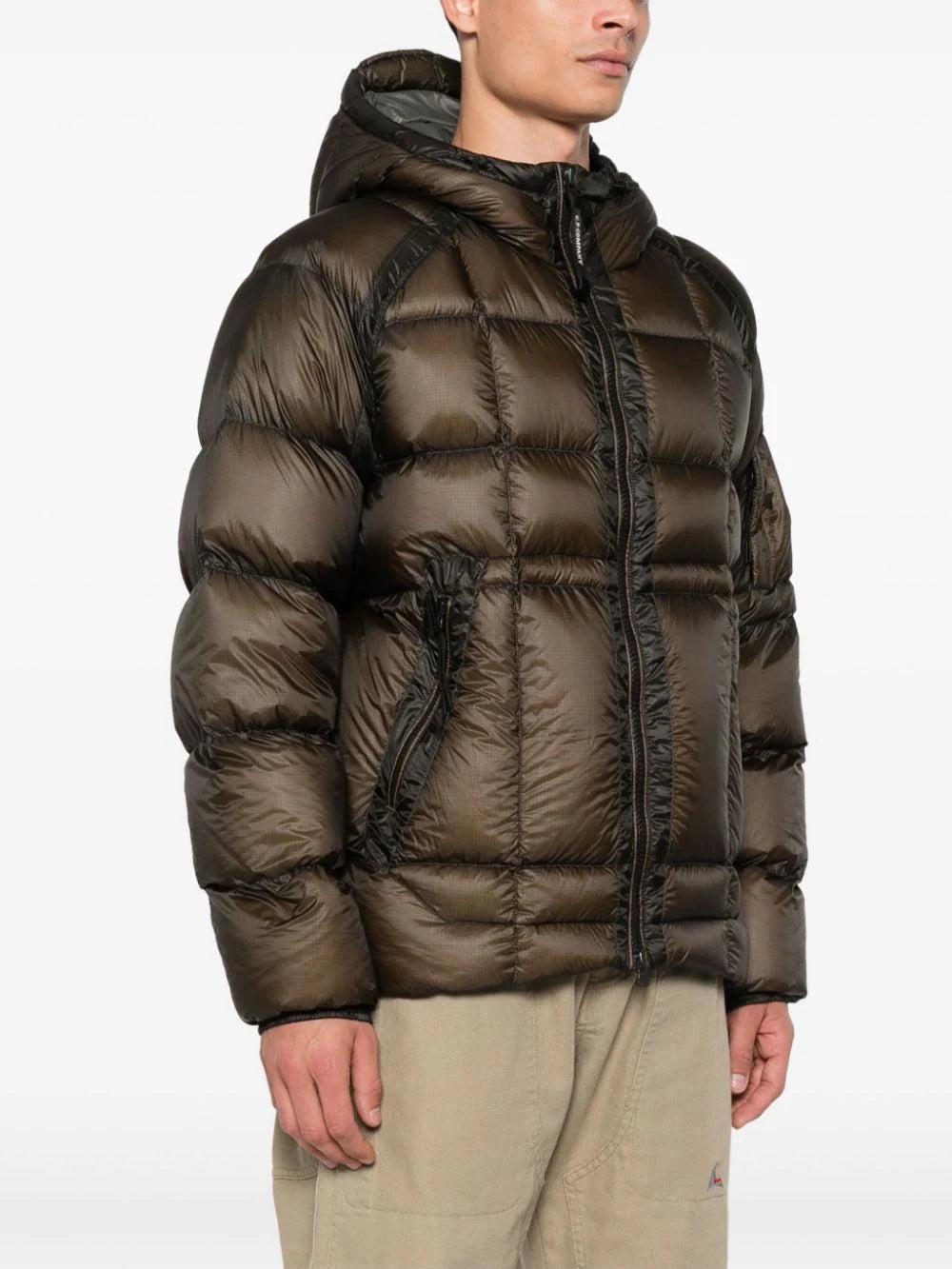 CP COMPANY D.d. Shell Hooded Medium Down Jacket