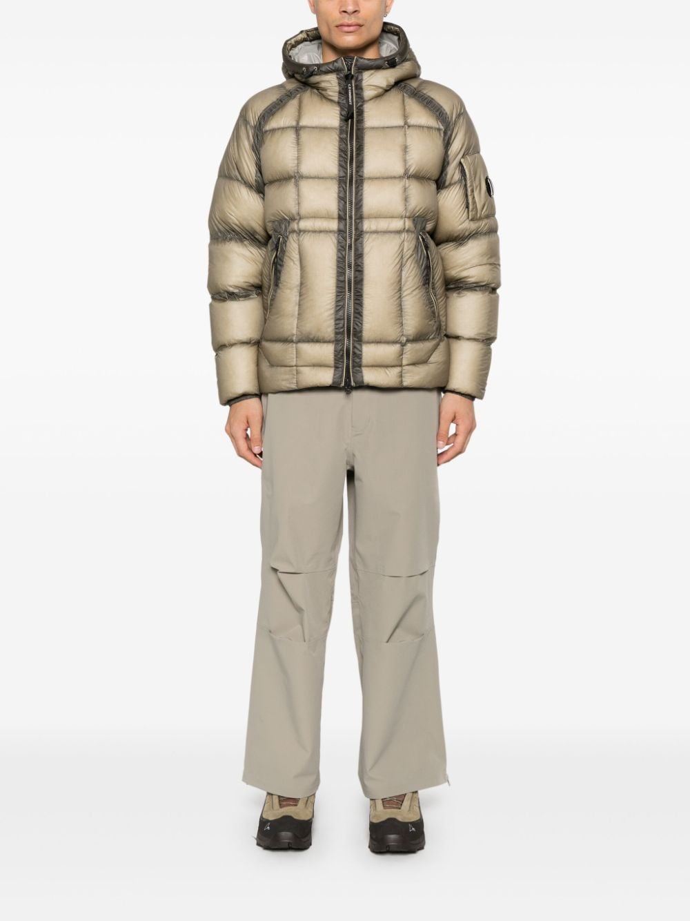 CP COMPANY D.d. Shell Hooded Medium Down Jacket