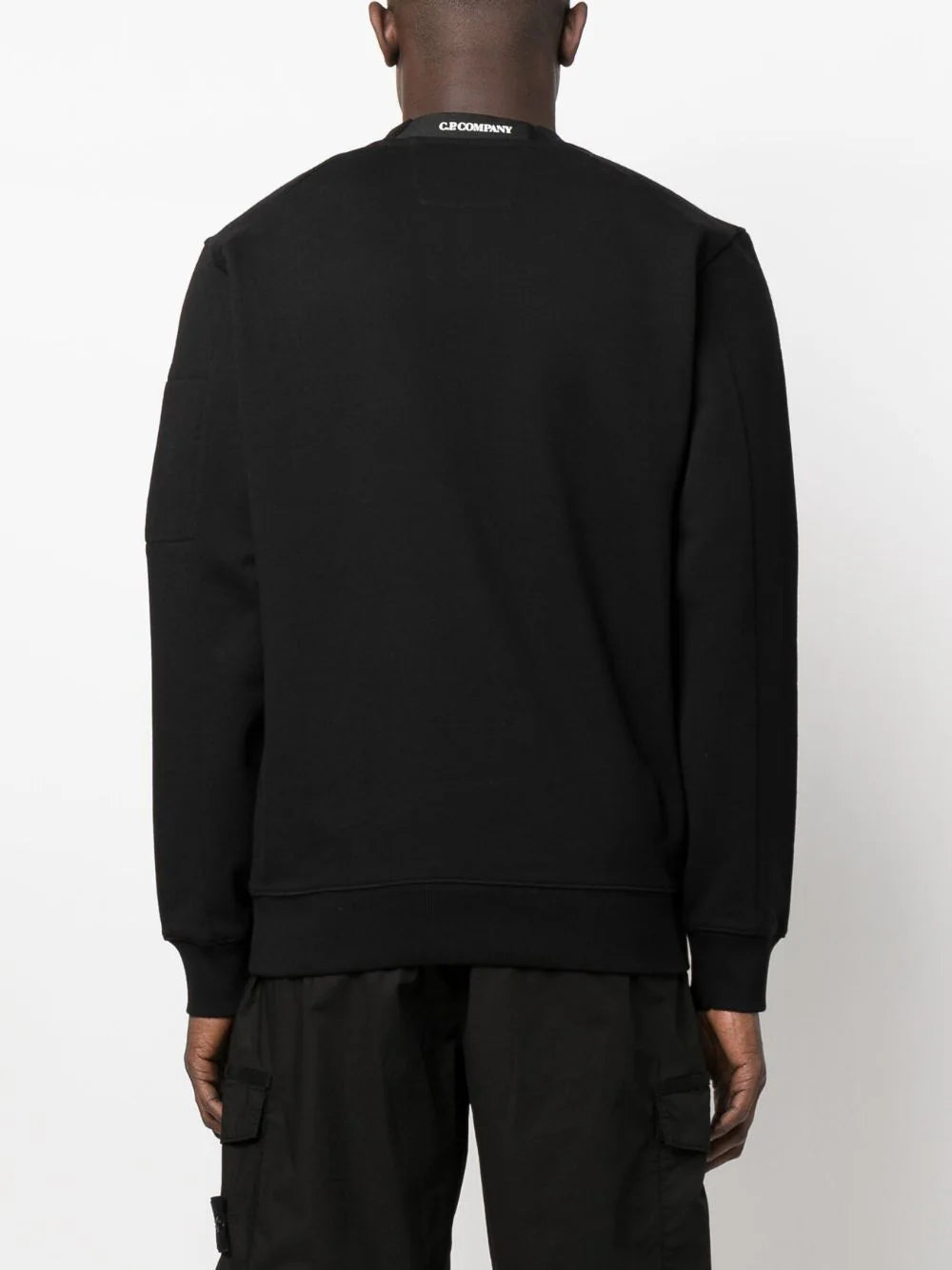 CP COMPANY Diagonal Raised Fleece Sweatshirt