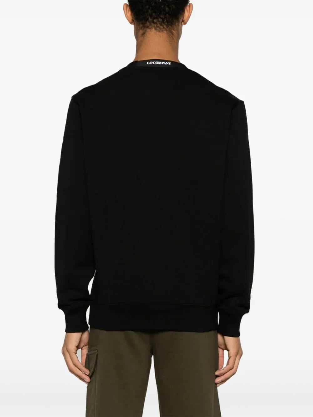 CP COMPANY Diagonal Raised Fleece Sweatshirt