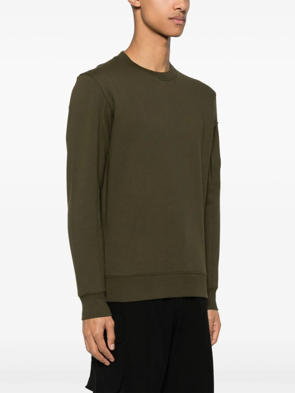CP COMPANY Diagonal Raised Fleece Sweatshirt