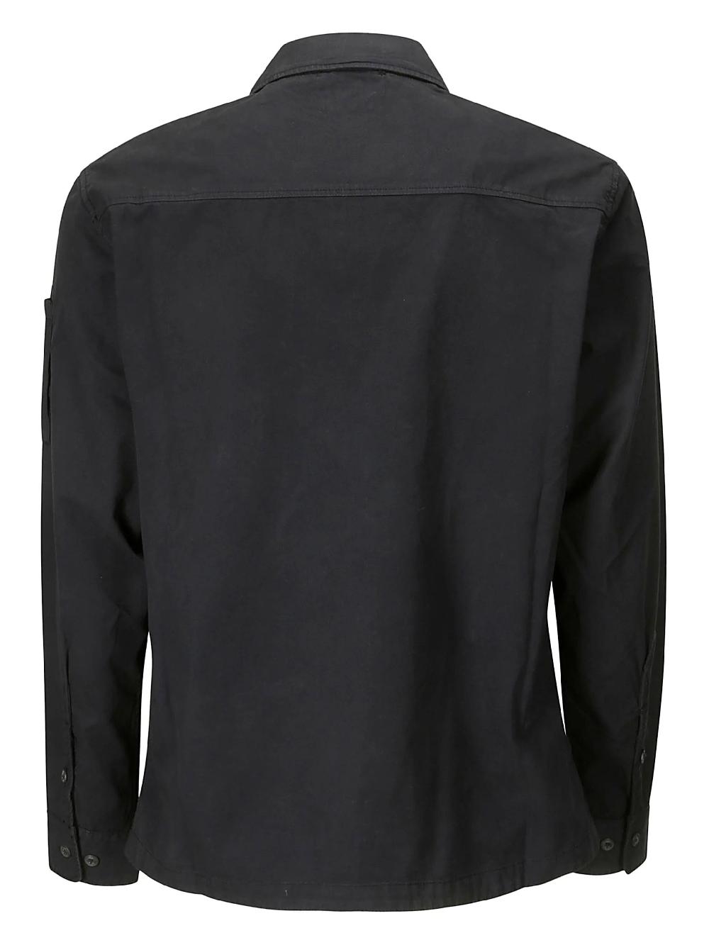 CP COMPANY Organic Gabardine Zipped Overshirt