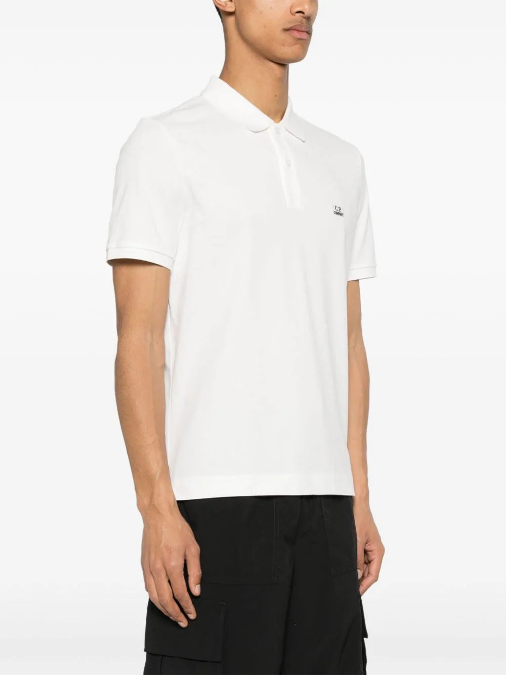 CP COMPANY Stretch Piquet Slim Polo Shirt