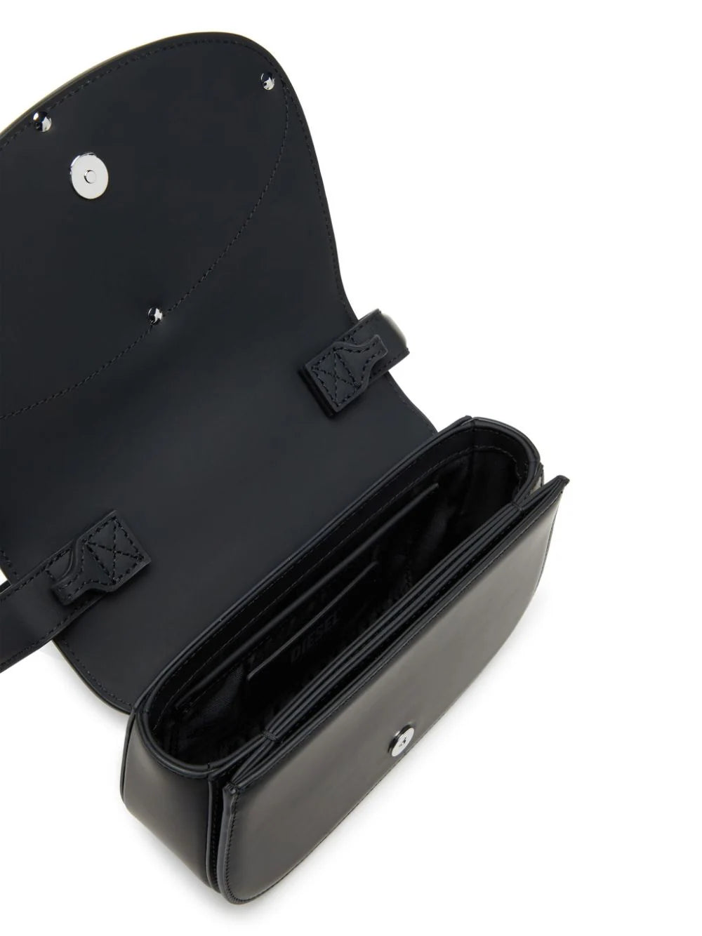 DIESEL 1dr-iconic Matte Leather Shoulder Bag