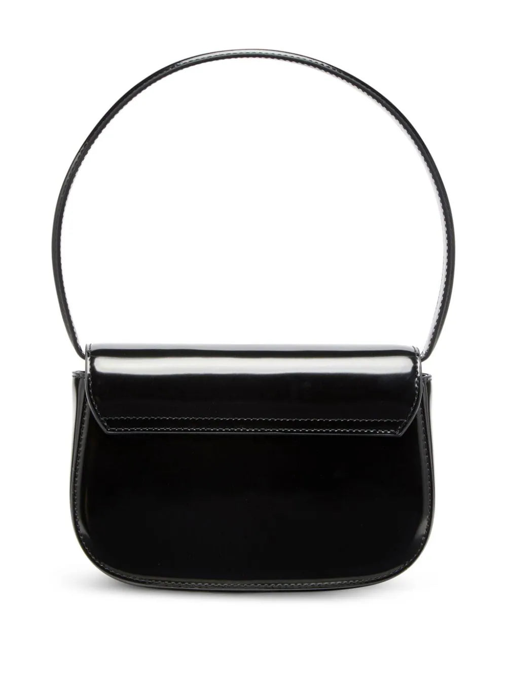 DIESEL 1dr-iconic Shoulder Bag In Mirrored Leather