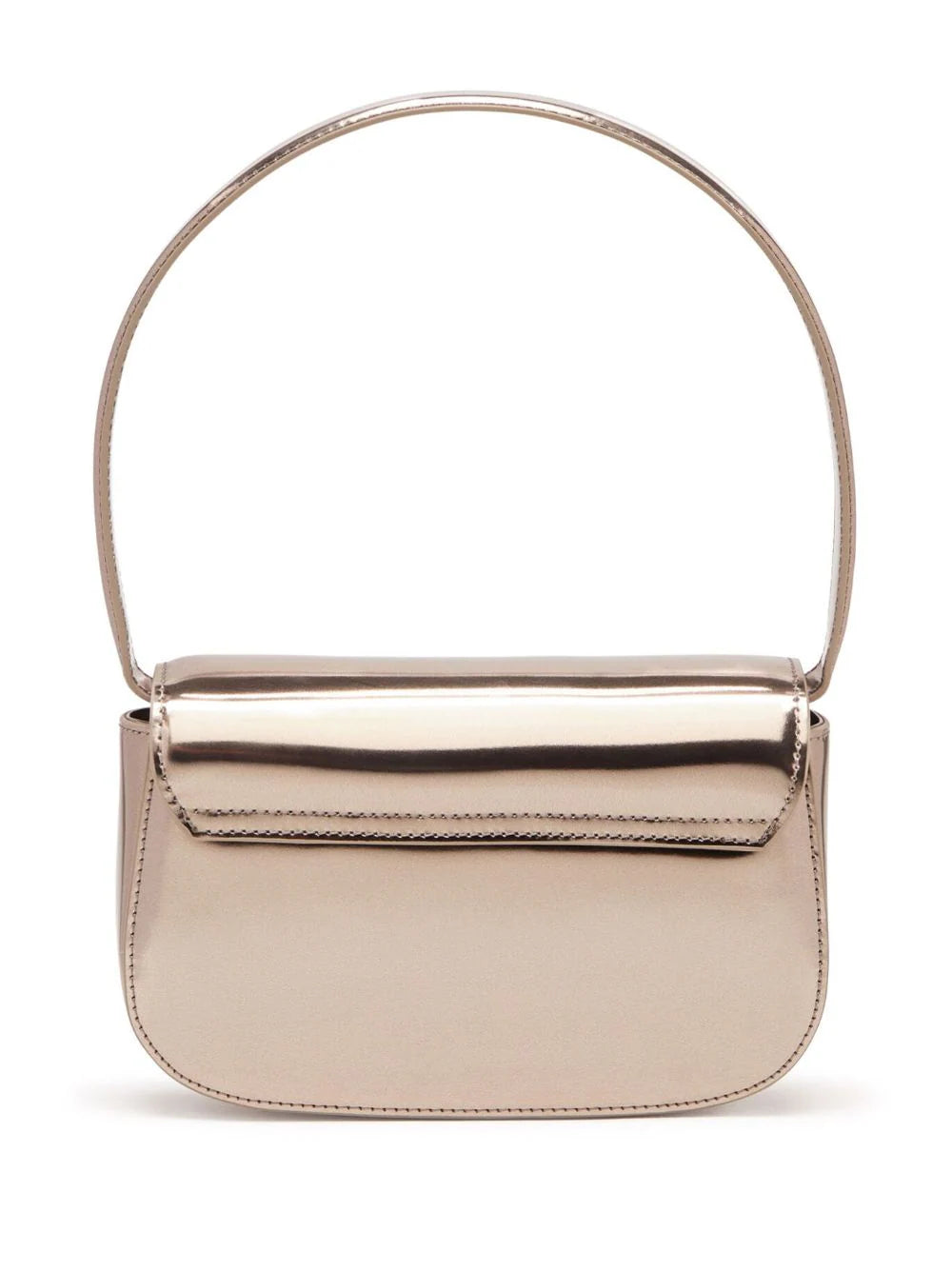 DIESEL 1dr-iconic Shoulder Bag In Mirrored Leather
