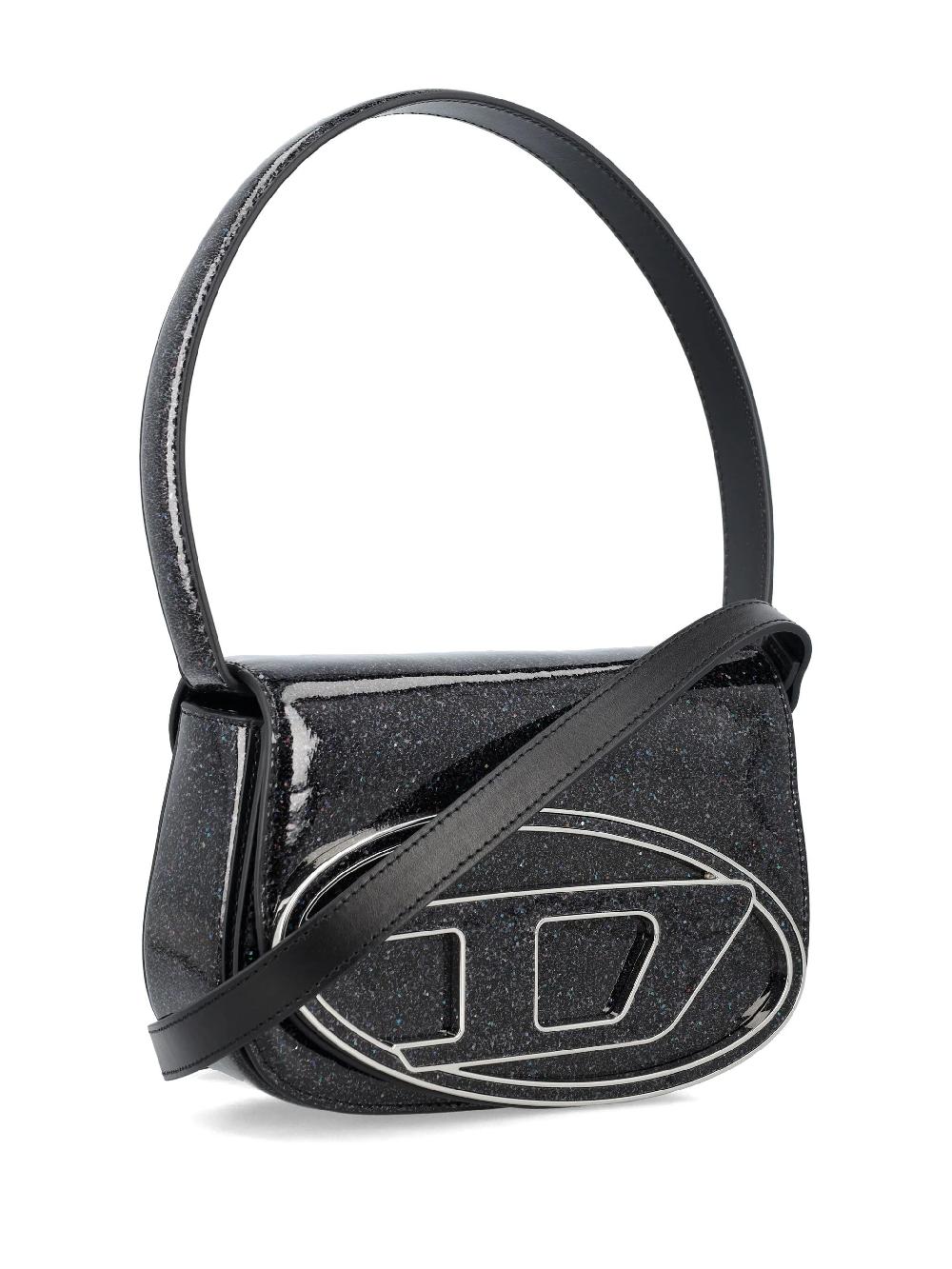 DIESEL 1dr-iconic Shoulder Bag With Macro Glitter