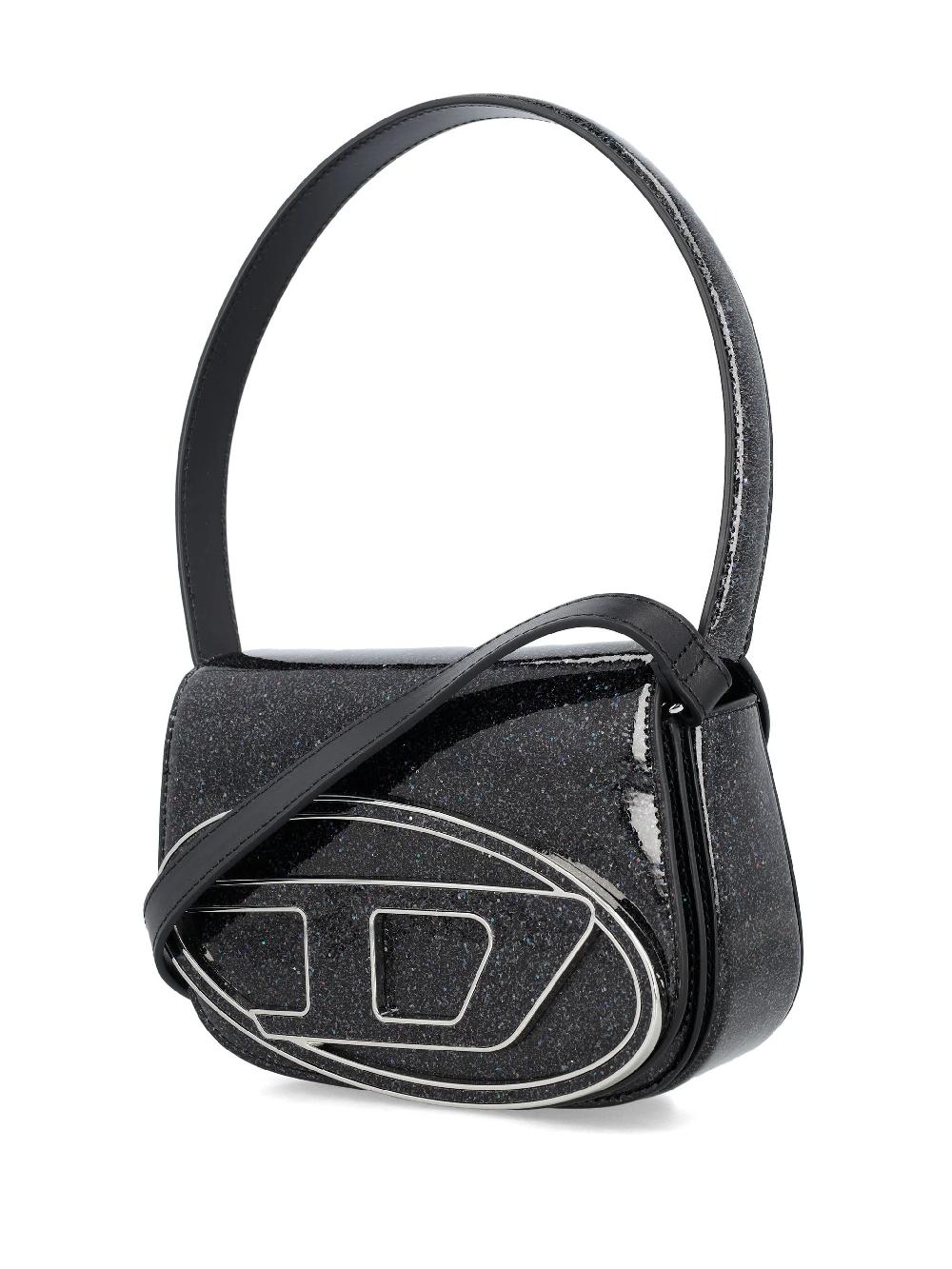 DIESEL 1dr-iconic Shoulder Bag With Macro Glitter