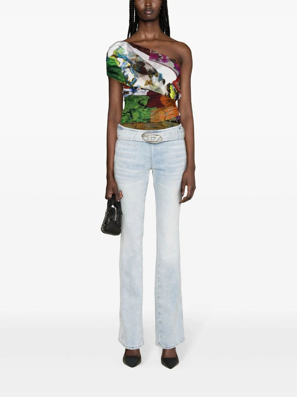 DIESEL D-ebby Belts Trousers
