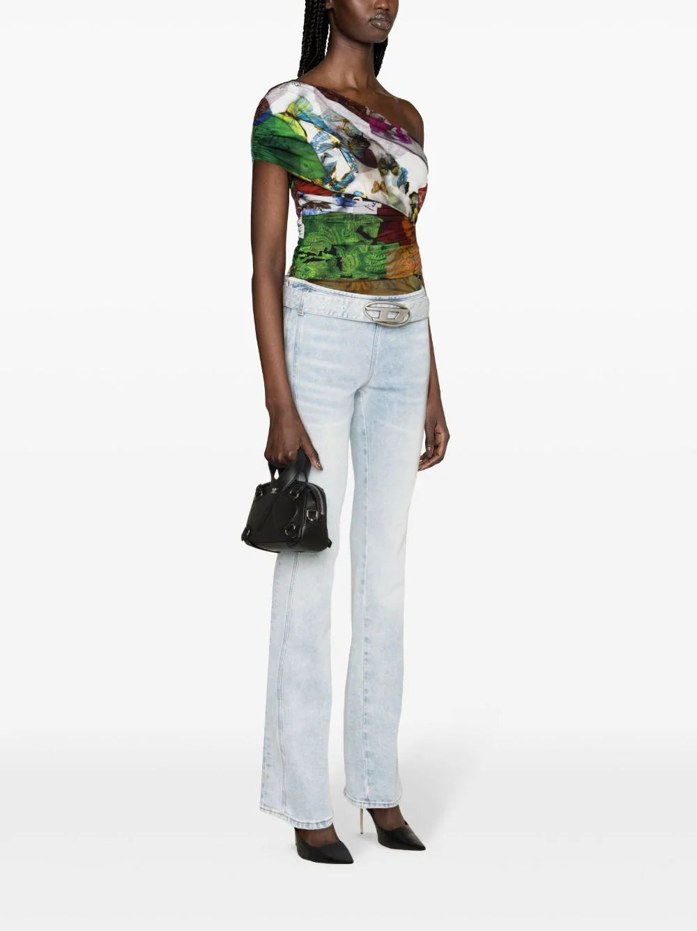 DIESEL D-ebby Belts Trousers