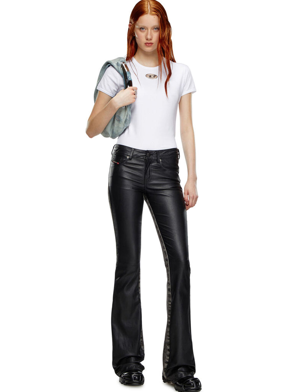 DIESEL T-uncutie-long-od T-shirt