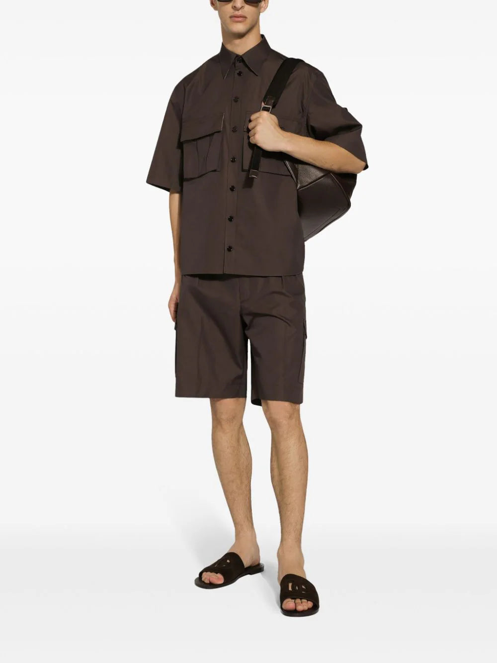 Dolce & Gabbana Bermuda Shorts In Poplin