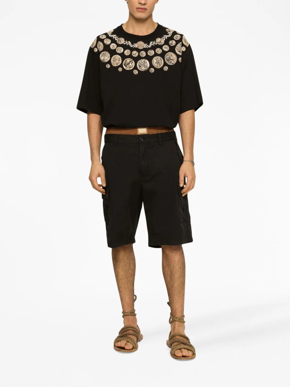 Dolce & Gabbana Coin Print T-shirt