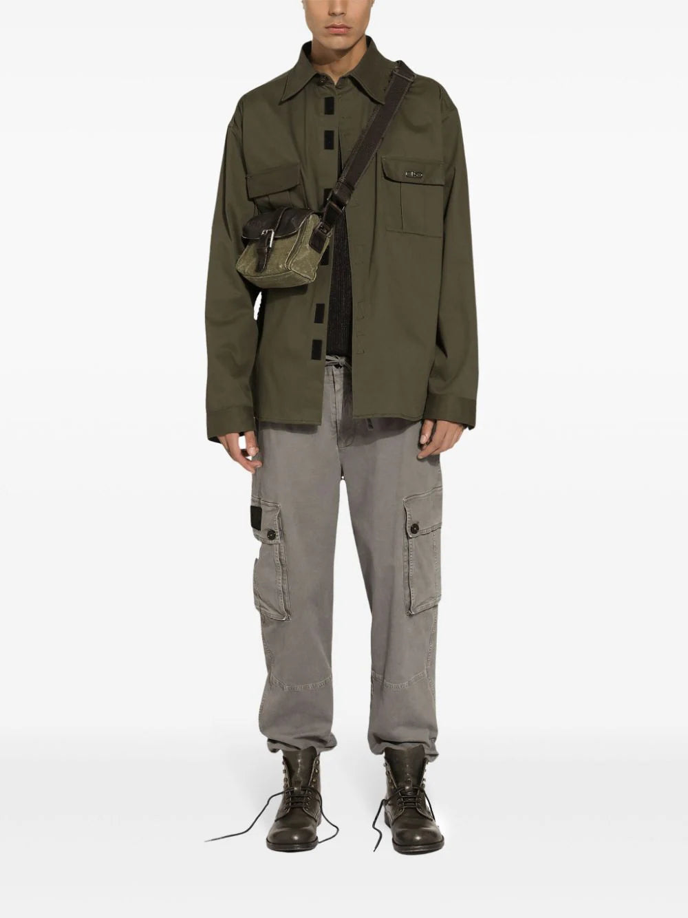 Dolce & Gabbana Cotton Cargo Trousers