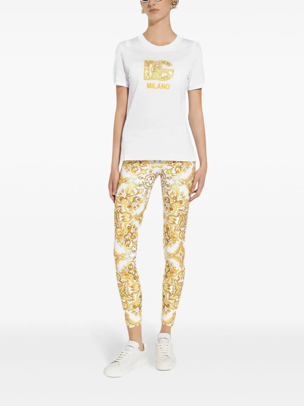 Dolce & Gabbana Cotton Jersey T-shirt With Logo