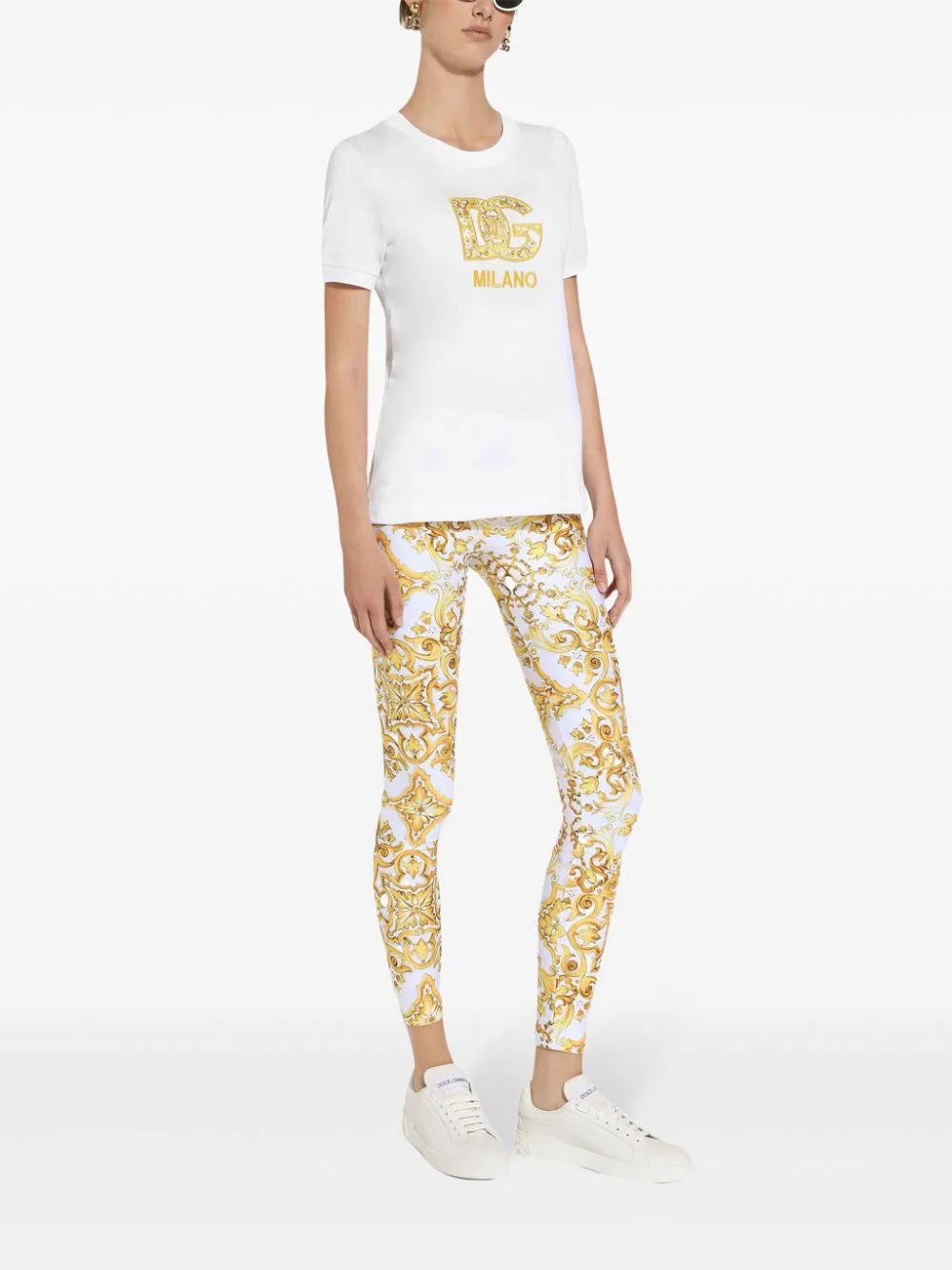 Dolce & Gabbana Cotton Jersey T-shirt With Logo