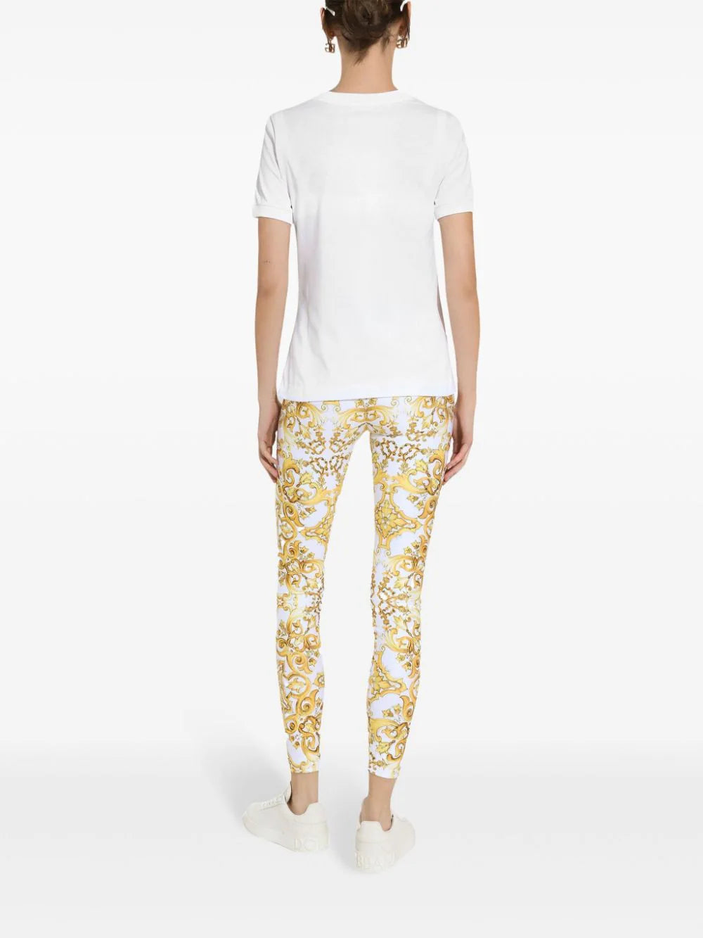 Dolce & Gabbana Cotton Jersey T-shirt With Logo