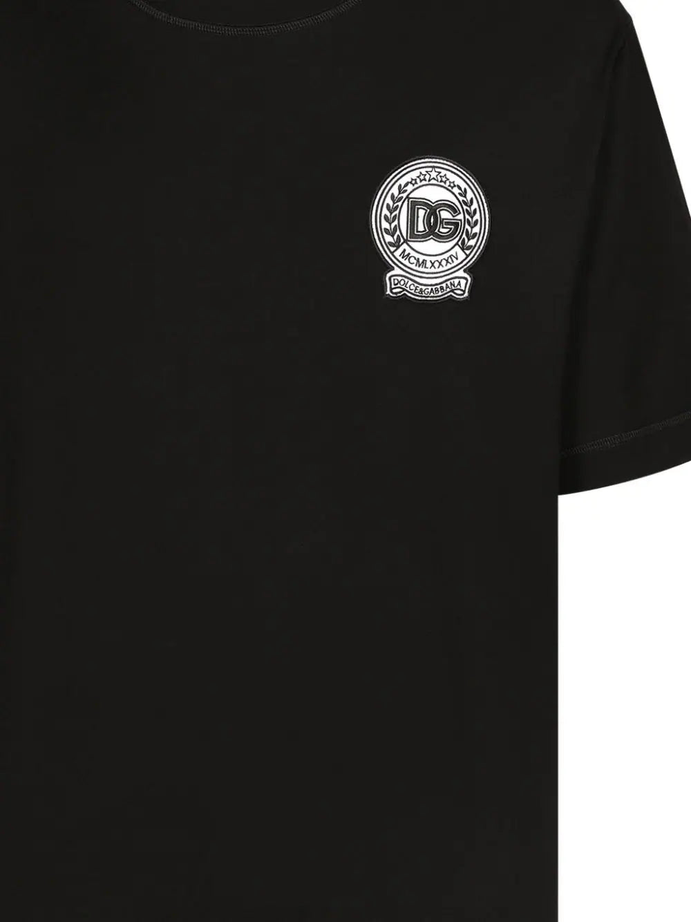 Dolce & Gabbana Cotton T-shirt With Embroidered Logo