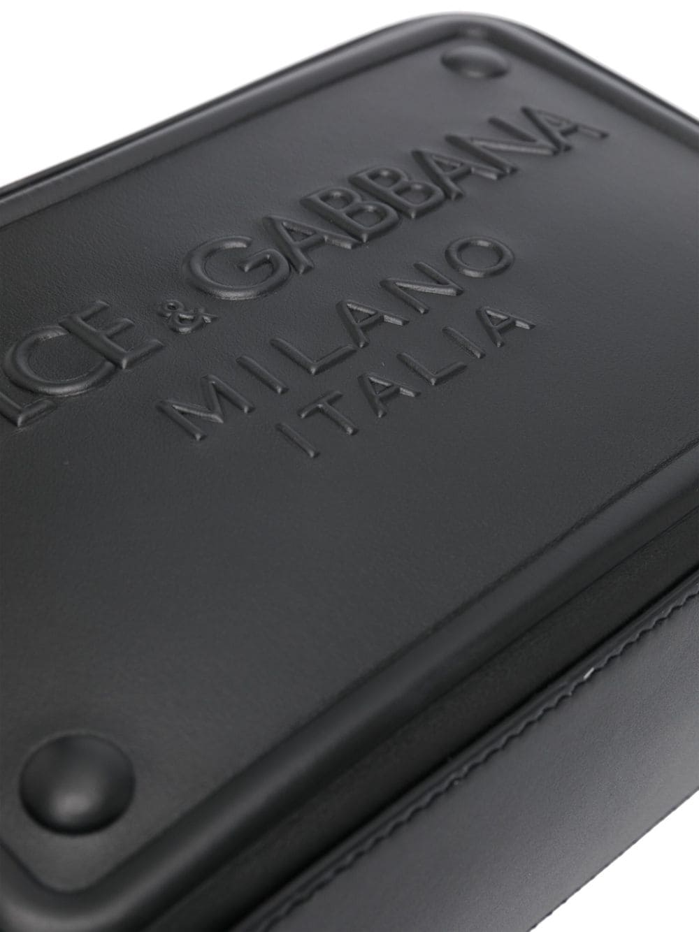 Dolce & Gabbana Crossbody Bag With Raised Logo
