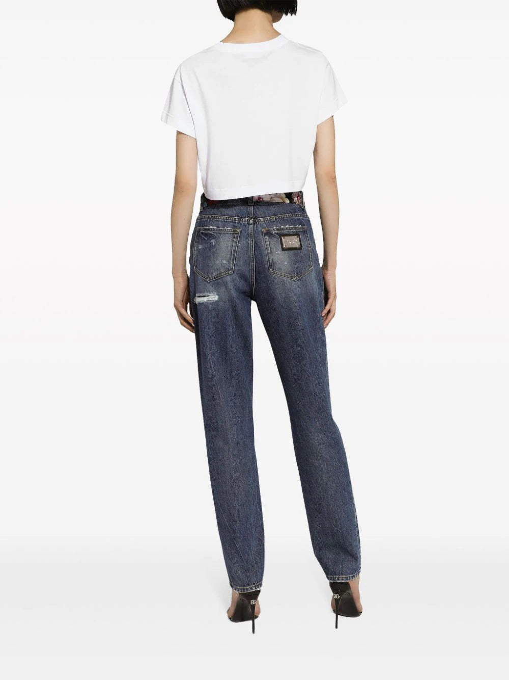 Dolce & Gabbana Denim Jeans With Rips