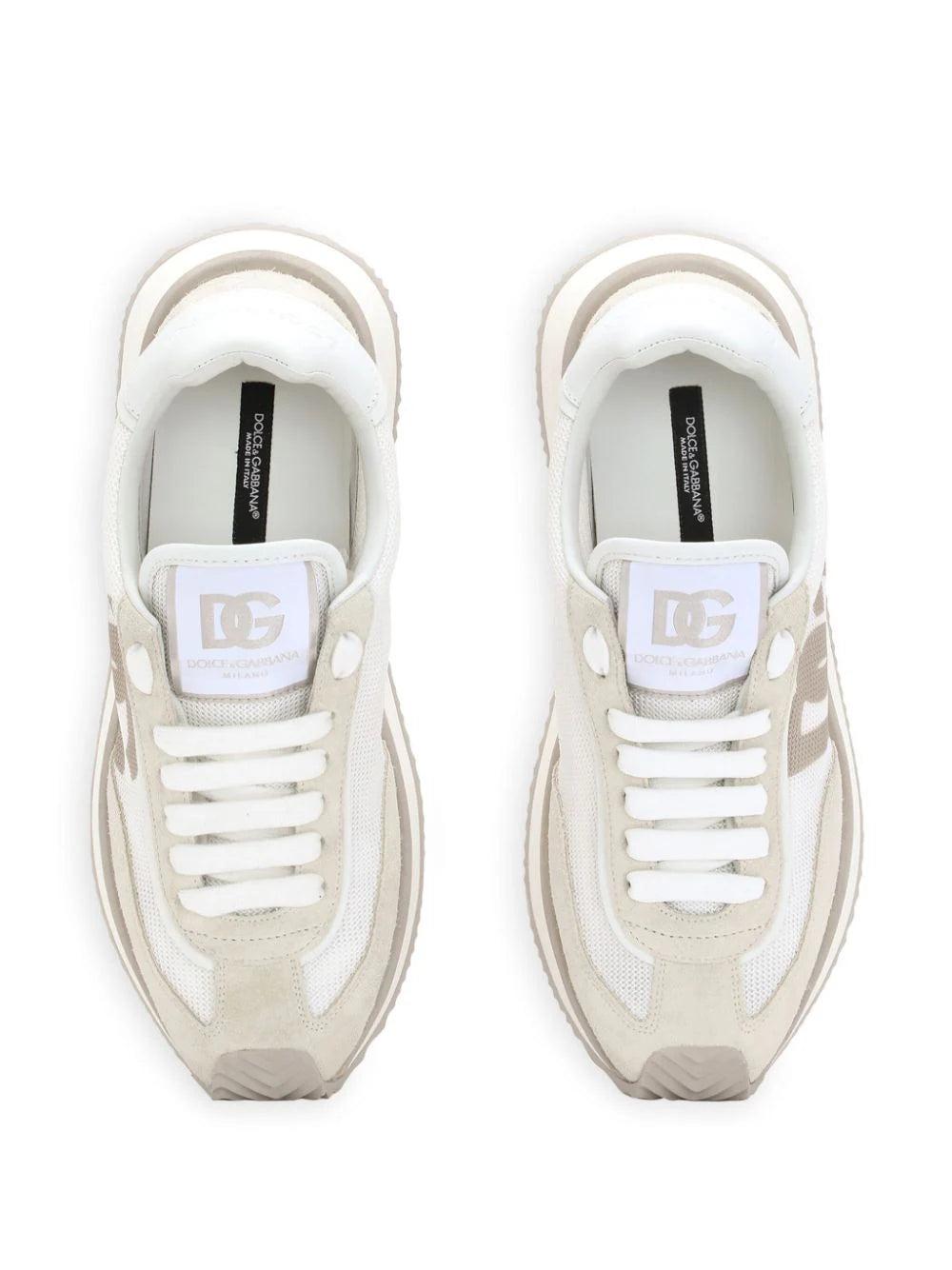 Dolce & Gabbana Dg Cushion Sneaker In Mix Materials
