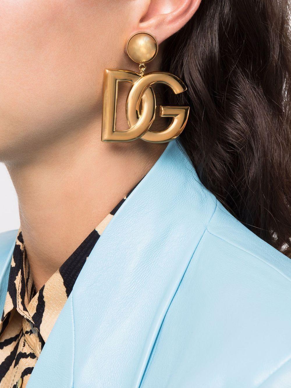 Dolce & Gabbana Dg Logo Earrings