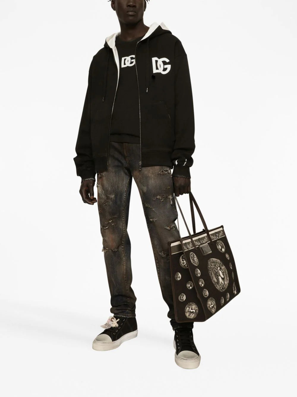 Dolce & Gabbana Dg Logo Print T-shirt