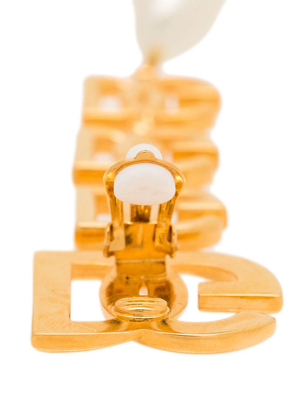 Dolce & Gabbana Earrings With Dg Logo