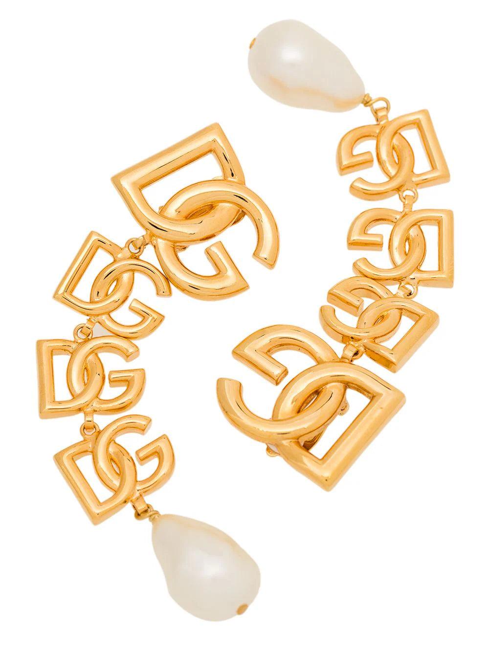 Dolce & Gabbana Earrings With Dg Logo