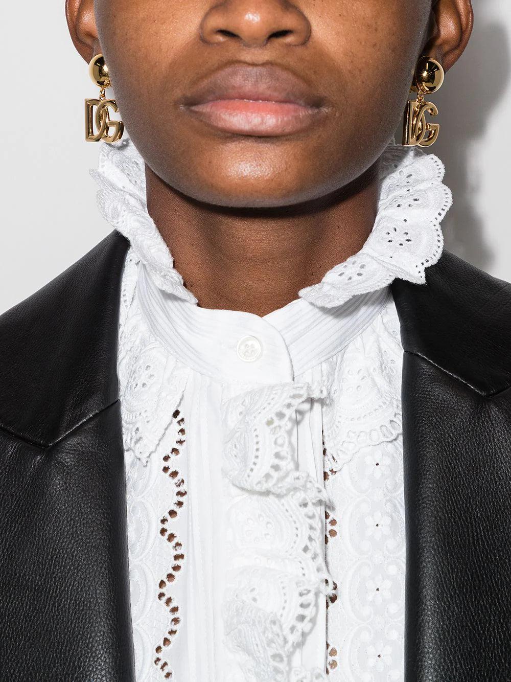 Dolce & Gabbana Earrings With Dg Logo