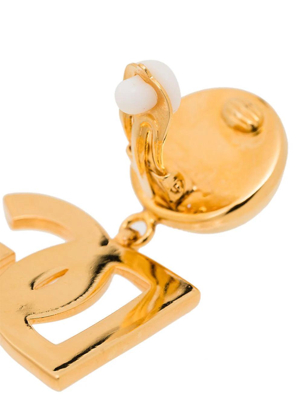Dolce & Gabbana Earrings With Dg Logo