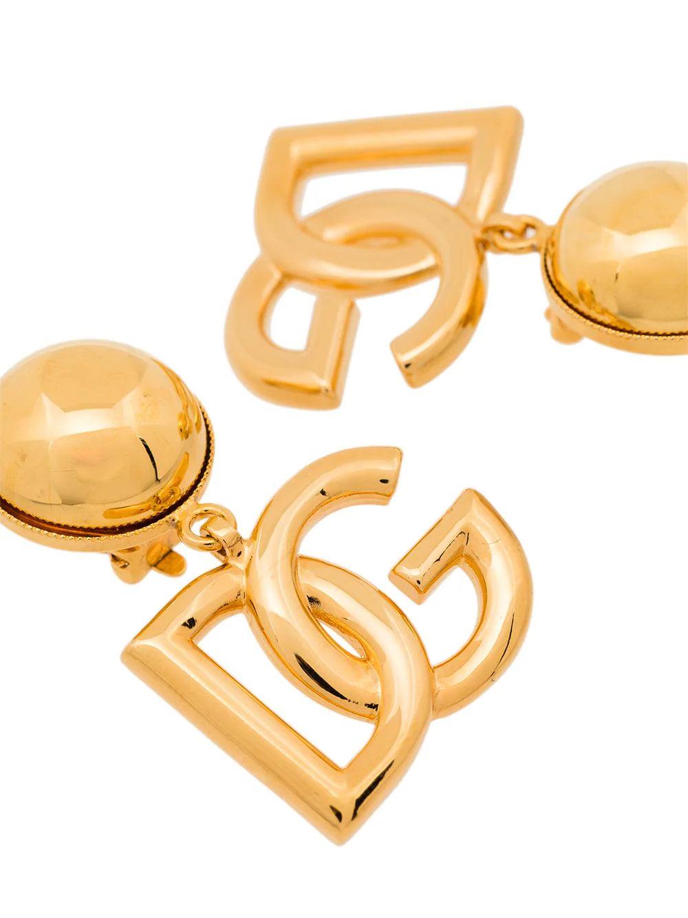 Dolce & Gabbana Earrings With Dg Logo