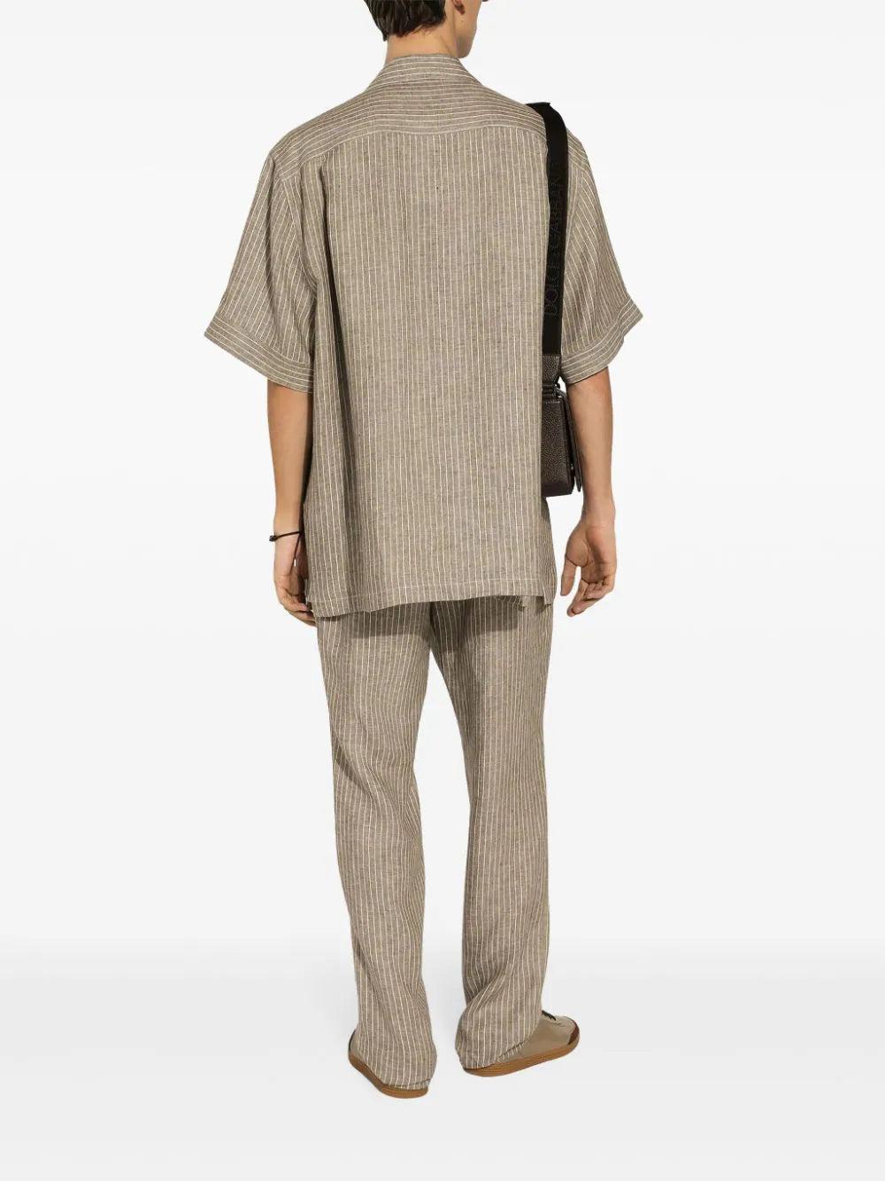 Dolce & Gabbana Hawaiian Linen Shirt