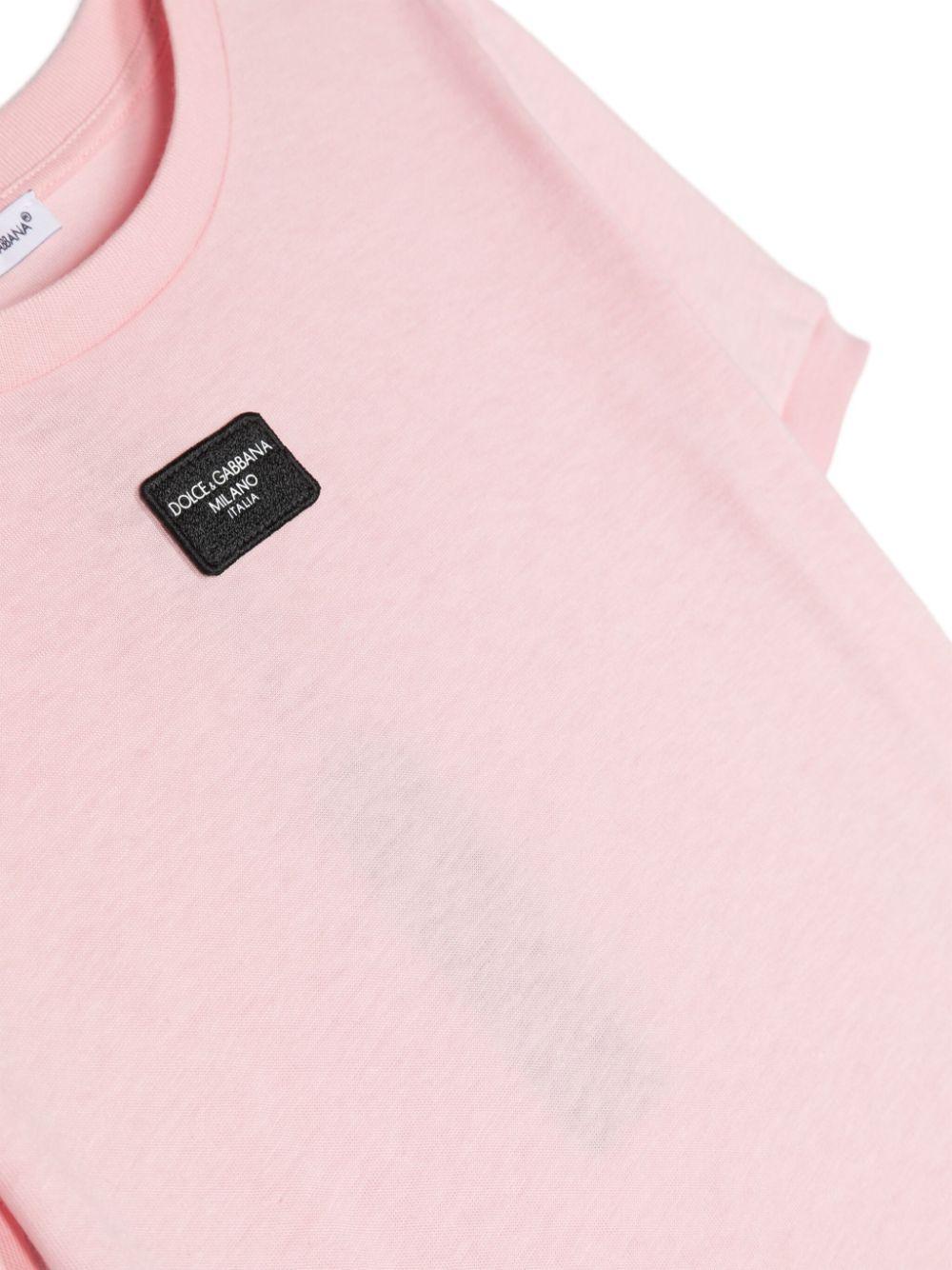 Dolce & Gabbana Kids Logo-appliqué T-shirt