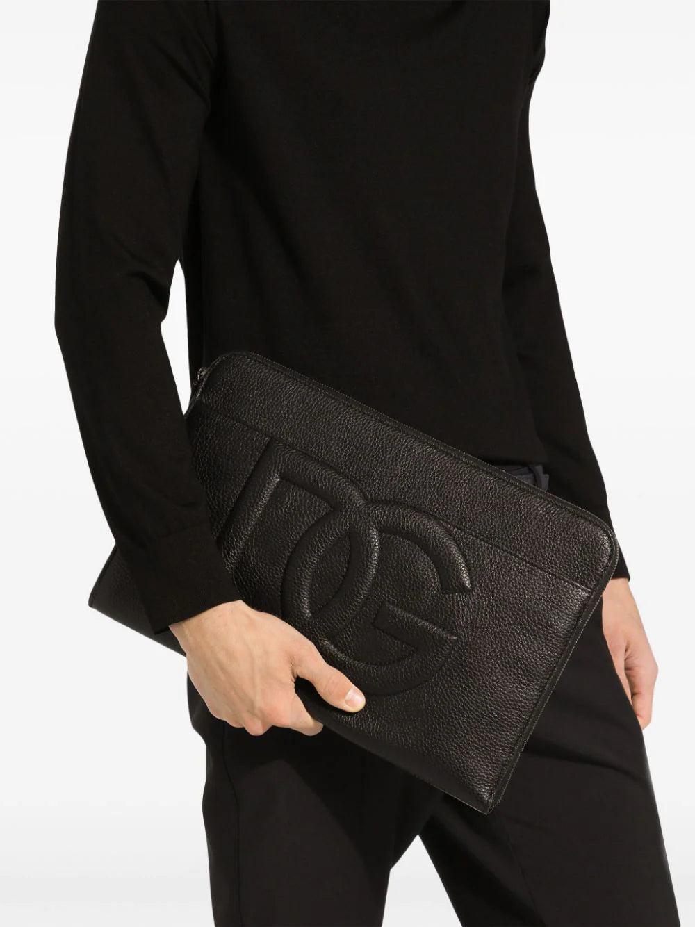 Dolce & Gabbana Large Deerskin Pouch